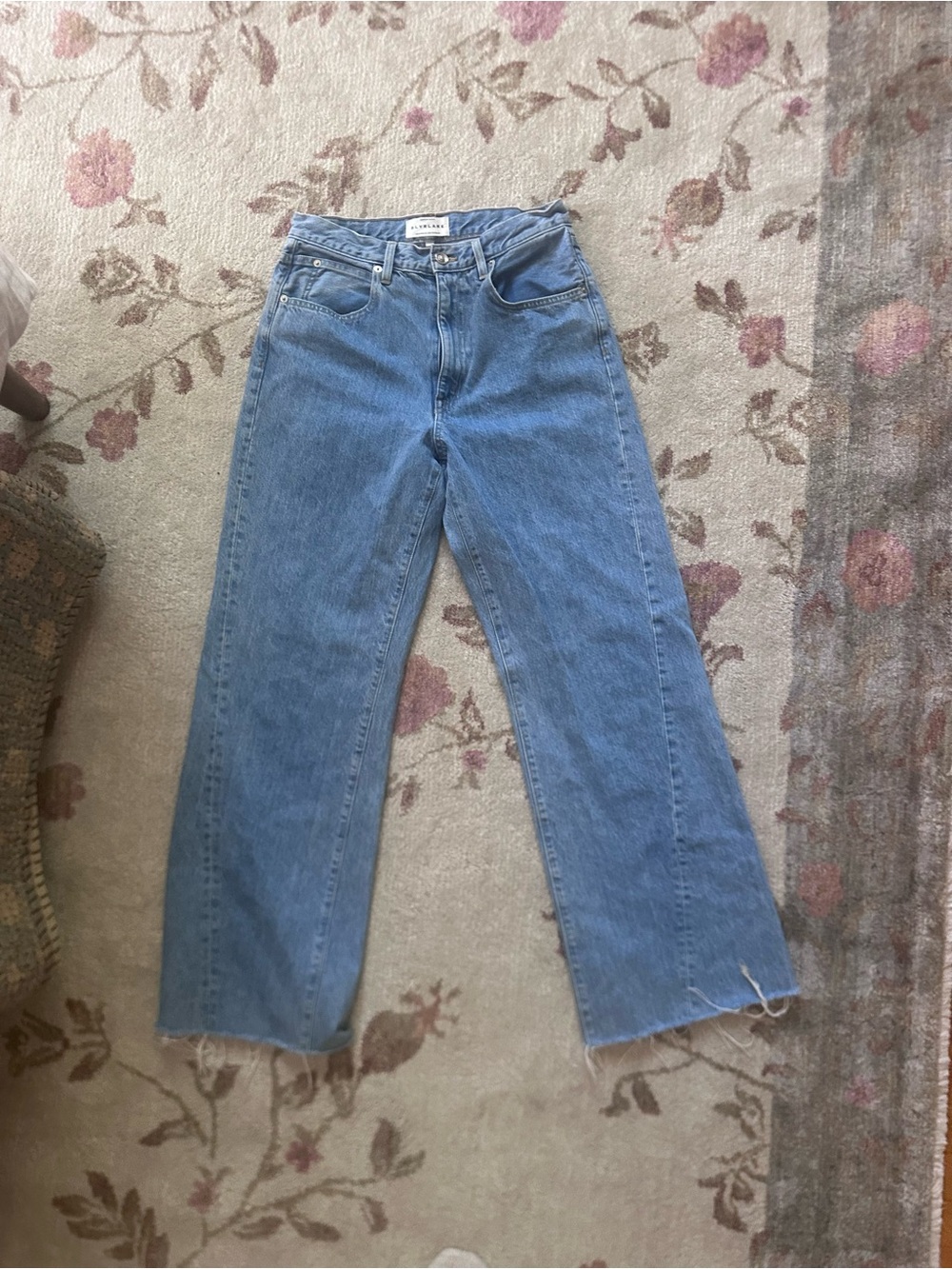 SLVRLAKE Light Blue Straight Leg Jeans